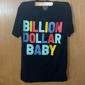 Billion Dollar Baby Spell-out Colored T-Shirt